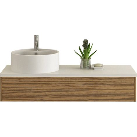 Badset BIEL Holzoptik zebra (1/2)