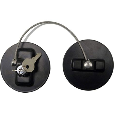 Verrou De Porte De Refrigerateur - Verrou De Congelateur - Verrou De Tiroir - Verrou De Cabinet - 5 Pièces - ABS - Noir (1/5)