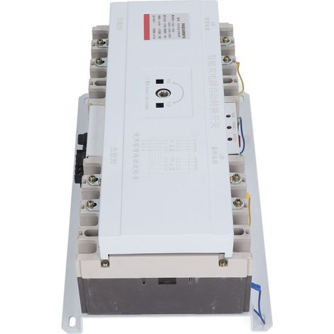 4P Dual Power Automatischer Umschalter für Generatoraggregate, Umschalter, Trennschalter, Typ 2 Eingänge, 1 Ausgang, AC 400 V, 250 A (1/5)