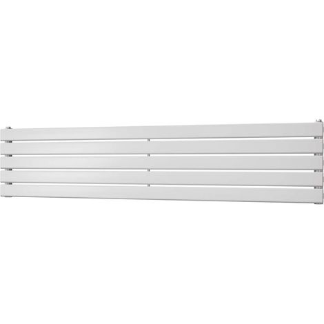 Typhoon Axis - White Horizontal Radiator H340mm x W1600mm Single Panel (1/3)