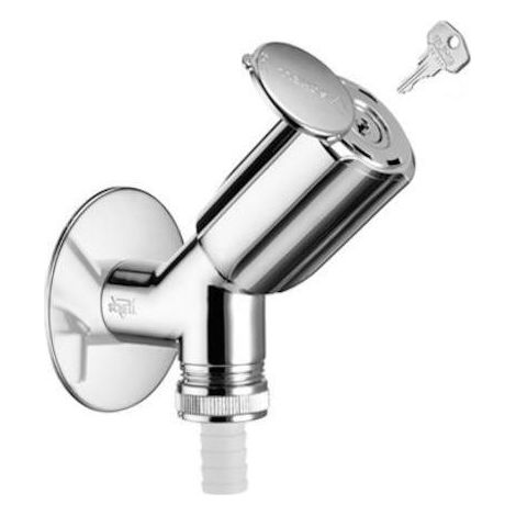 Valve à siège incliné SECUR RV, à clavette identique, 1/2 oz, chromée