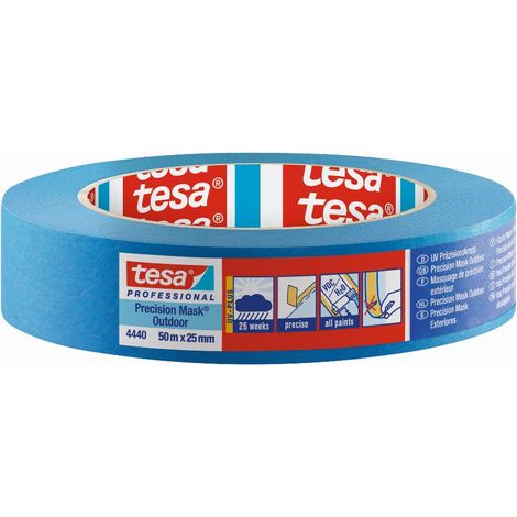 Cinta 50m x 25mm precisión enmascarar exterior 26 semanas TESA - 04440-00001-00