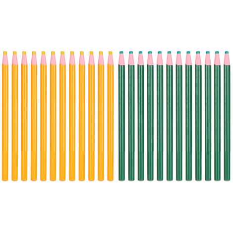 Stylo Craie de Couture 24 Pièces pour Marquage sur Tissu, Verre, Céramique et Meuble (1/5)
