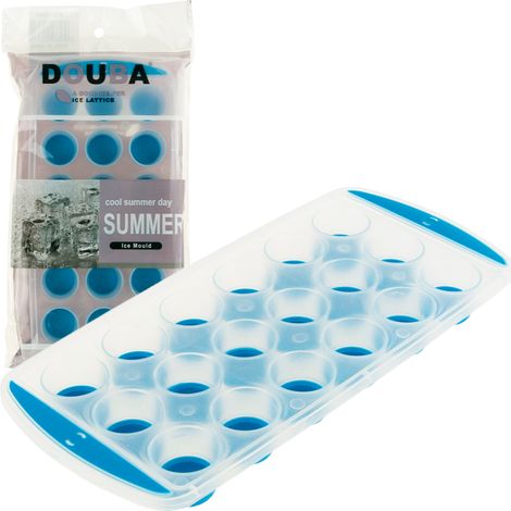 TG64414 STAMPO PER CUBETTI DI GHIACCIO IN PLASTICA SILICONE PER GHIACCIO