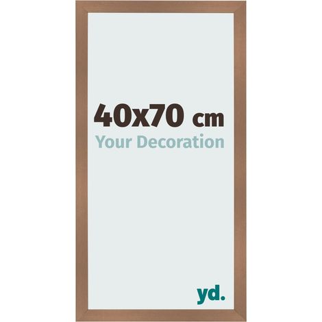 yd. - Cadre photo 40x70 - Cuivre Decor - MDF - Bologna