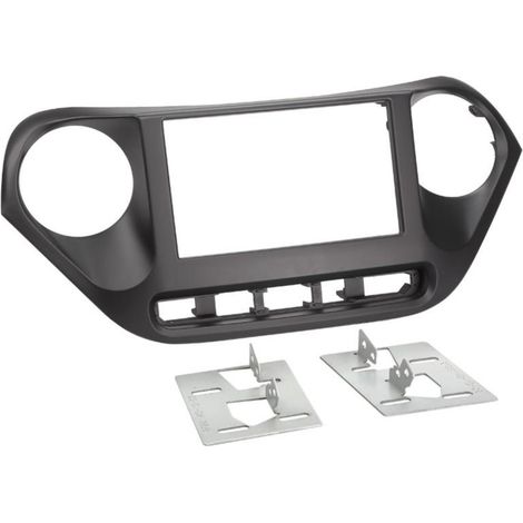 Kit Support Autoradio compatible avec Hyundai i10 Noir
