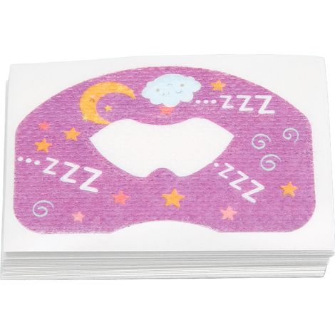30 pièces Patch Anti-Ronflement Adulte, Bandes de Sommeil Respirantes pour Nez et Bouche (1/5)