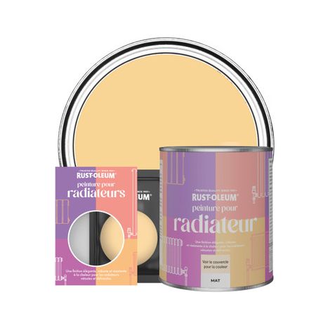 Peinture pour Radiateur, Finition Mate - Moutarde (1/2)
