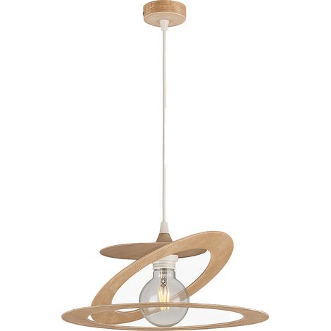 Sospensione Moderna 1 Luce Ferro Taglio Laser Oro Serie Geko (1/2)