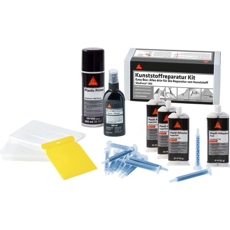 Sika Kunststoffreparatur Kit Force-302 + 301 + Primer (1/2)