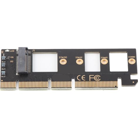 PCI-E 3.0 x4 x8 x16 zu NVMe M.2 SSD-Adapterkarte, NVMe M.2-Erweiterungskarte mit M-Key für NVMe-Protokoll (1/5)
