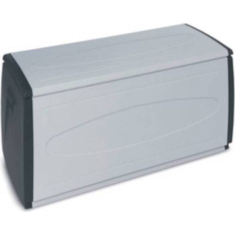 CASSAPANCA TERRY BOX 120X54XH57 CM NERO GRIGIO