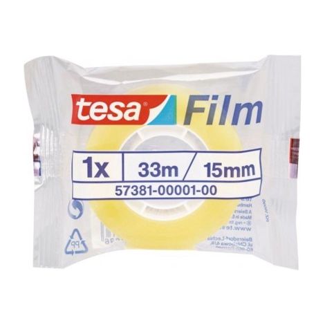 Cinta autoadhesiva Tesa para uso en oficinas y escuelas, universal, 33 m x 19 mm (1/10)