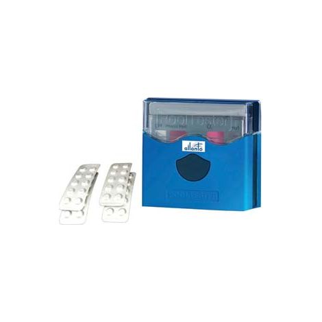 POOL TESTER OSSIGENO E PH CON REAGENTI PASTIGLIE AILANTO