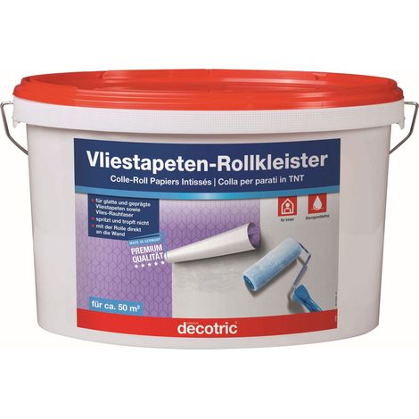 Decotric Rollkleister 10 kg für 50 m² für Vliestapeten Kleister