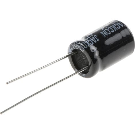 Condensateur RS PRO 470µF, 25V c.c.