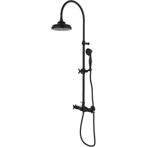 Thermostatique douche avec colonne téléscopique