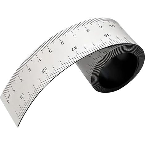 Règle Magnétique Souple - Règle De Mesure De 1 M Avec Pouces Et Centimètres (1/5)
