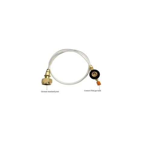 Propangas-Adapter-Ersatzschlauch für Schlauchkonverter, Anschluss an Propangasflaschenadapter für Campingkocher - Crezuo
