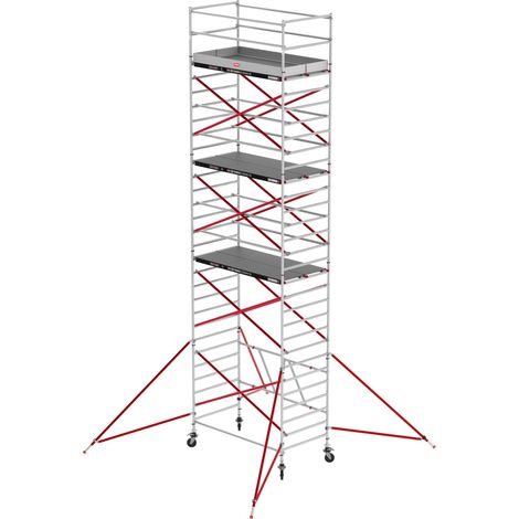 Altrex RS Tower 55 ohne Safe-Quick® 9,8m Arbeitshöhe Holz-Plattform 1,85m (1/5)