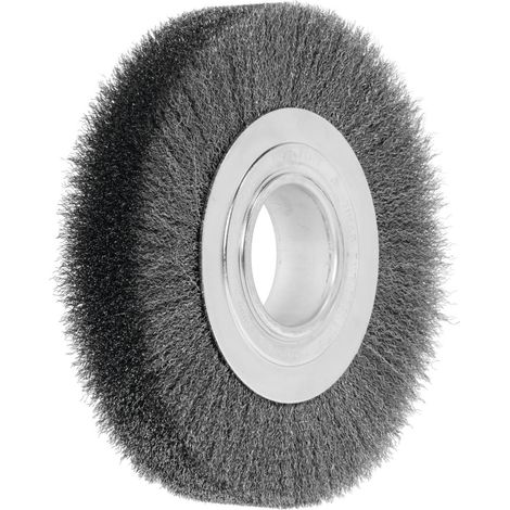 Lessmann Draht-Rundbürste Stahldraht 0,20 mm, Bürsten-⌀xBesatzbreite: 178X23 mm (1/2)