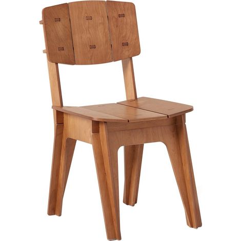 SoBuy HFST01-BR Küchenstuhl Stuhl Schreibtischstuhl Bürostuhl mit Rücklehne Arbeitsstuhl Kinderstuhl Sitzhöhe 46cm Blau BHT ca. 44,5x86x61cm