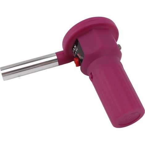 Ventilateur de barbecue électrique portable 5V avec câble USB pour une utilisation en extérieur, camping, randonnée, pique-nique et barbecue. (1/5)