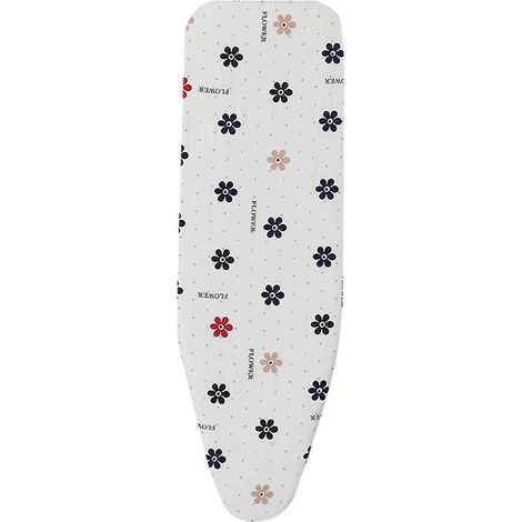 Housse de rechange améliorée pour table à repasser, résistante à la brûlure, imprimée avec cordon de serrage et 2 housses supplémentaires (1/5)