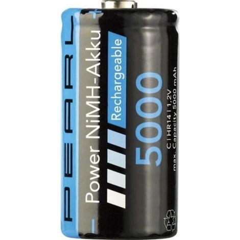 2 accus NiMH type C - 5000 mAh (1/2)
