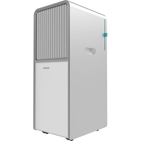 Cecotec Aire Acondicionado Portátil con Mando y Bomba de Calor ForceClima 12650 Style Heating. 12000 BTU, Pantalla LED, Táctil, 5 Modos, 2 Velocidades, Deshumidificador, Temporizador, 28m2