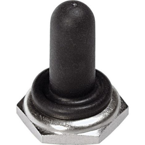 APEM N35111002 U1024 Dichtkappe Aufdruck-Motiv Ohne Schwarz, Schwarz 1 St. (1/2)