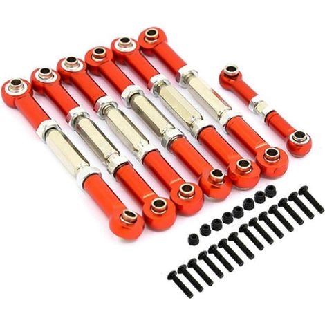 Liaison de châssis réglable en acier inoxydable pour 1/10-- (1/5)