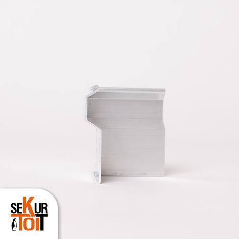 Angle de solin aluminium – Angle entrant – Toiture plate - SEKURTOIT