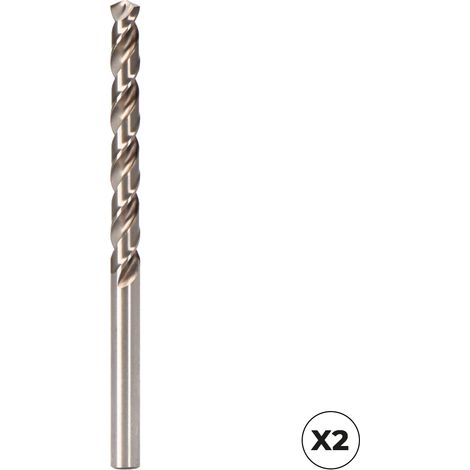 Pack con 2 brocas cilíndricas cortas hsse din-338n inox 2,50mm iz27443 koma tools (izar) (1/5)