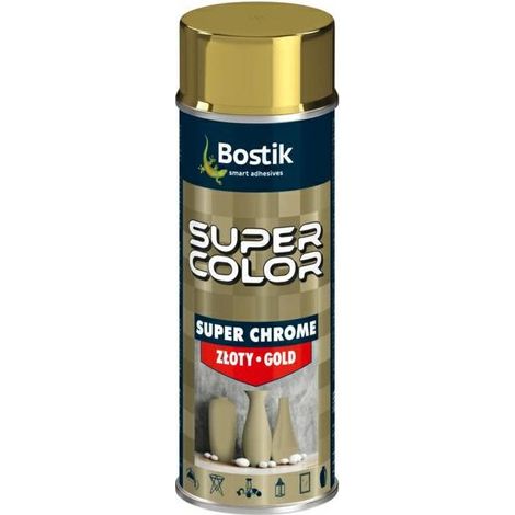 Bostik Spray cromado dorado super 400ml dorado (1/2)