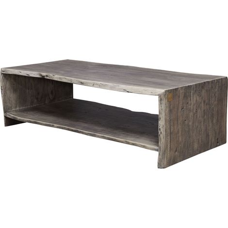 Couchtisch Akazie 150x70x45 grau lackiert PURE ACACIA 429