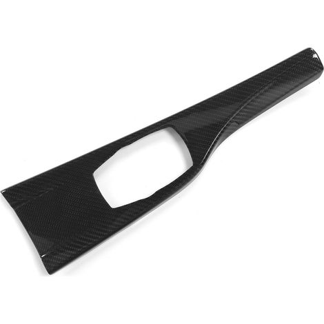 Couvercle de panneau multimédia de Console, garniture en Fiber de carbone adaptée aux séries 3 4 F30 F31 F35 F34 F33 F36 2013 – 2019 RHD (1/5)