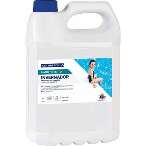 Invernatore liquido per il mantenimento dell'acqua di piscine scoperte durante il periodo invernale, 5 litri.