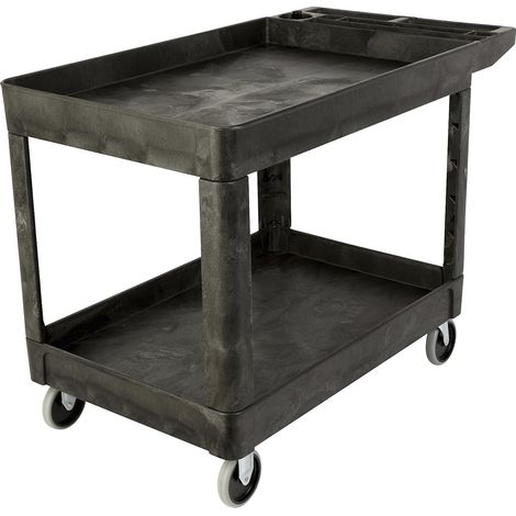 Rubbermaid, Chariot à plateaux standard, avec poignée plate, 2 (1/3)