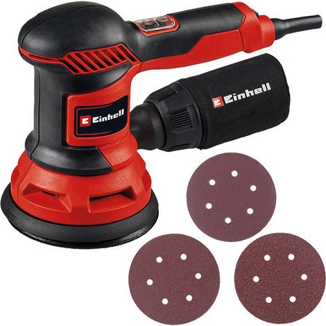 Einhell Ponceuse excentrique TC-RS 425 E (425 W, Ø 125 mm, vitesse max. 26 000 oscillations/min) Livré avec 3 feuilles abrasives (1/5)