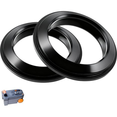 2 x Toilet Seals for Camping Car, Compatible with Models C200, C250, C400, C2, C3, C4, Camping Van, Toilet Seal, Silicone, Easy to Install (1/5)