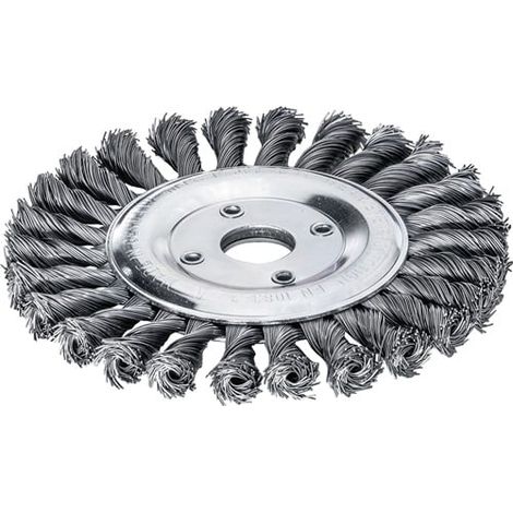 Spazzola  circolare  Lessmann  Ø125  mm  STA  14  mm  12.500  min-¹  -  473211 (1/3)