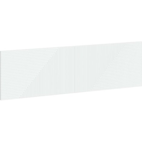 Maison Exclusive - Wandmontiertes Kopfteil HAARLEM Weiß Holzwerks (1/5)