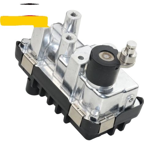 Attuatore turbo elettronico, acciaio di alta qualità, dimensioni approssimative: 130 mm x 40 mm x 30 mm, compatibilità: Ford Transit Custom 2.2 TDCi, codici OEM: G59, 6NW009550 (1/5)