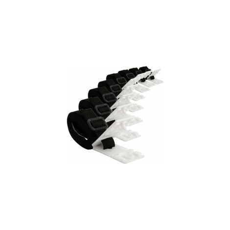 Kit de fixation pour bâche solaire de piscine - 8 sangles de couverture solaire - Kit de sangles pour couverture solaire pour système d'enrouleurs Mobiles, bâches et couvertures de Piscine (1/5)
