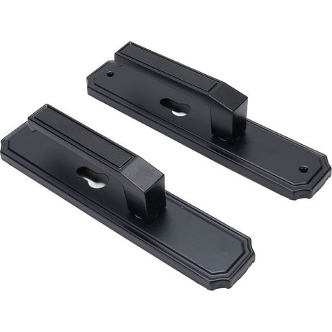 Ensemble De Serrures De Porte A Clef - Aluminium Et Acier Inoxydable - Pour Portes Interieures Et D Entree - 235 Mm - 65 Mm Langue - 800 G (1/5)