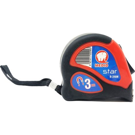 -CAHERSA- FLEXOMETRO BI-MATERIAL MAGNETICO 3M MEDID HERRAMIENTA DE CALIDAD (1/2)