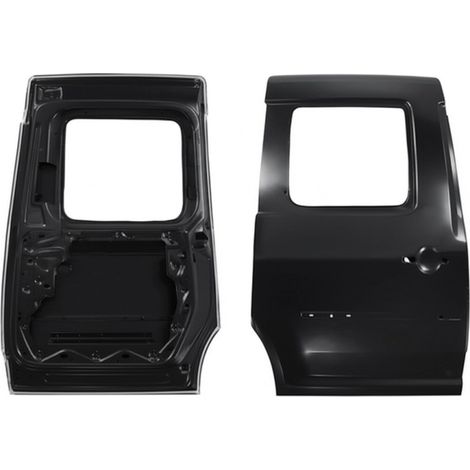 Porte coulissante arrière droite à peindre Volkswagen Caddy 3 2004-2015