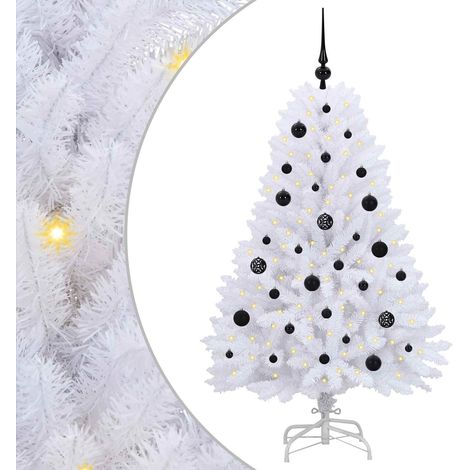 Árbol de Navidad artificial con ramas articuladas 150 cm vidaXL