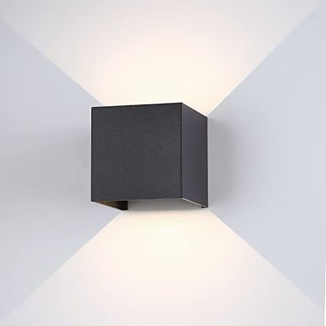 Westinghouse Lighting Outdoor Wall Light, Matte Black (1/4)